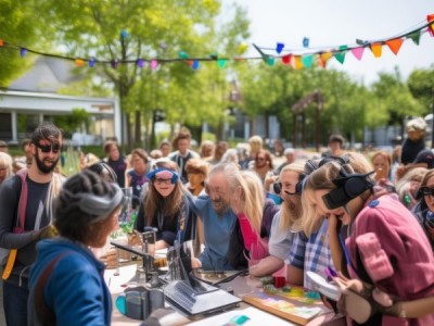 在社区科技活动周，推动科技融入生活，共建美好家园